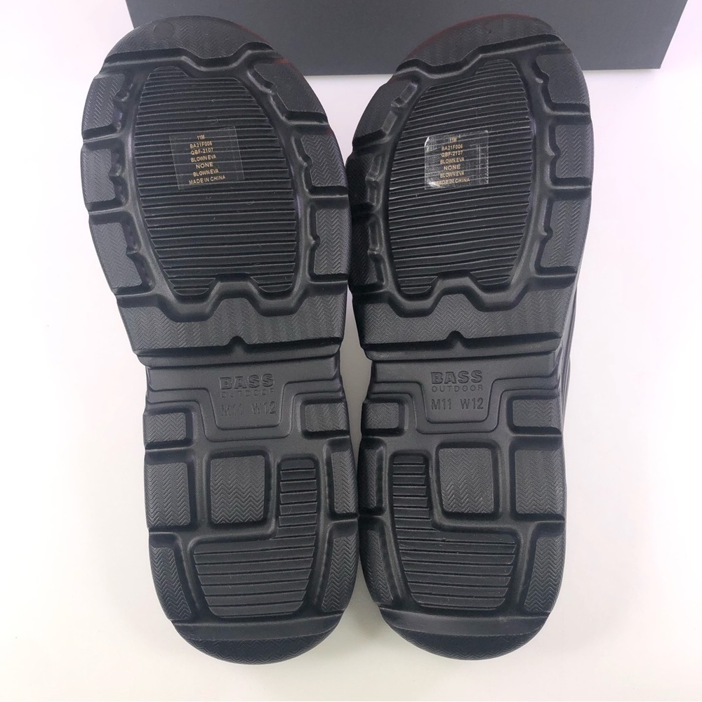 G.H Bass & Co. Outdoor Field Slide Slip Camping Black Men's Shoes - Picture 8 of 8